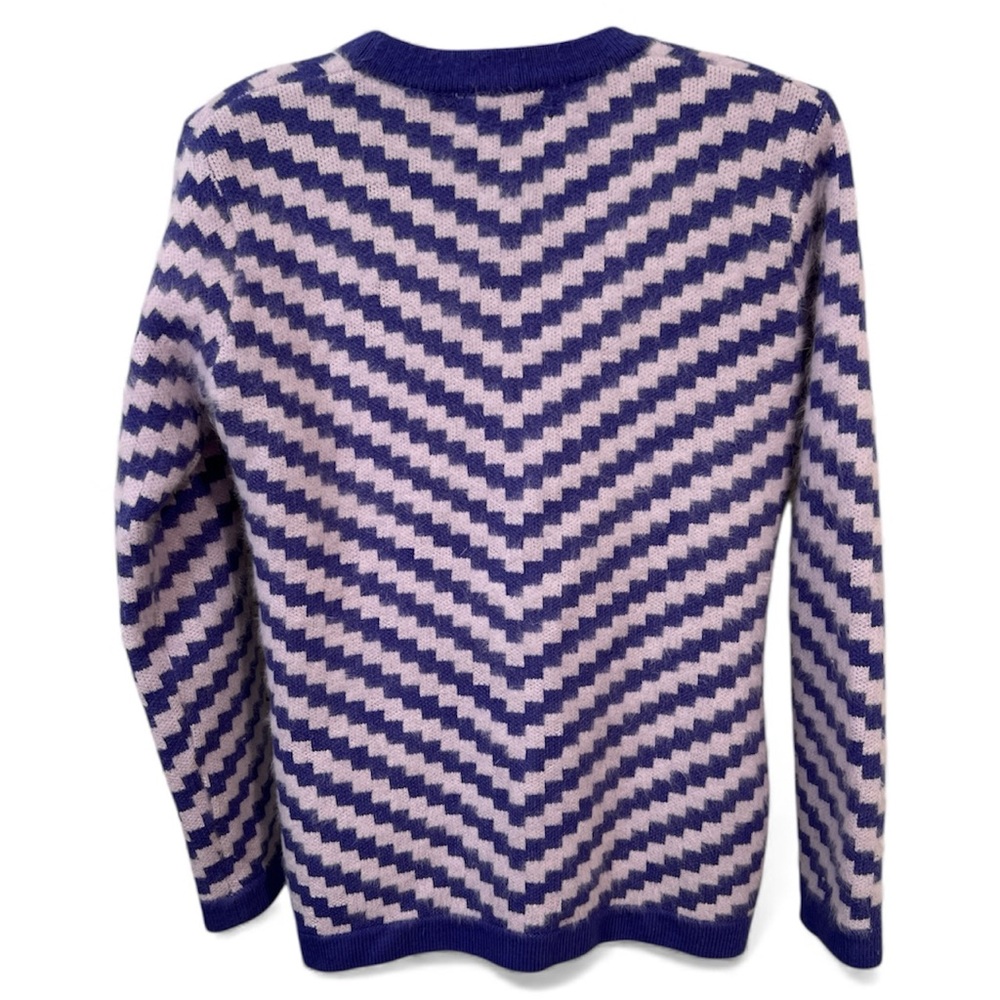 Vintage Chevron Patterned Sweater - Picture 2 of 6